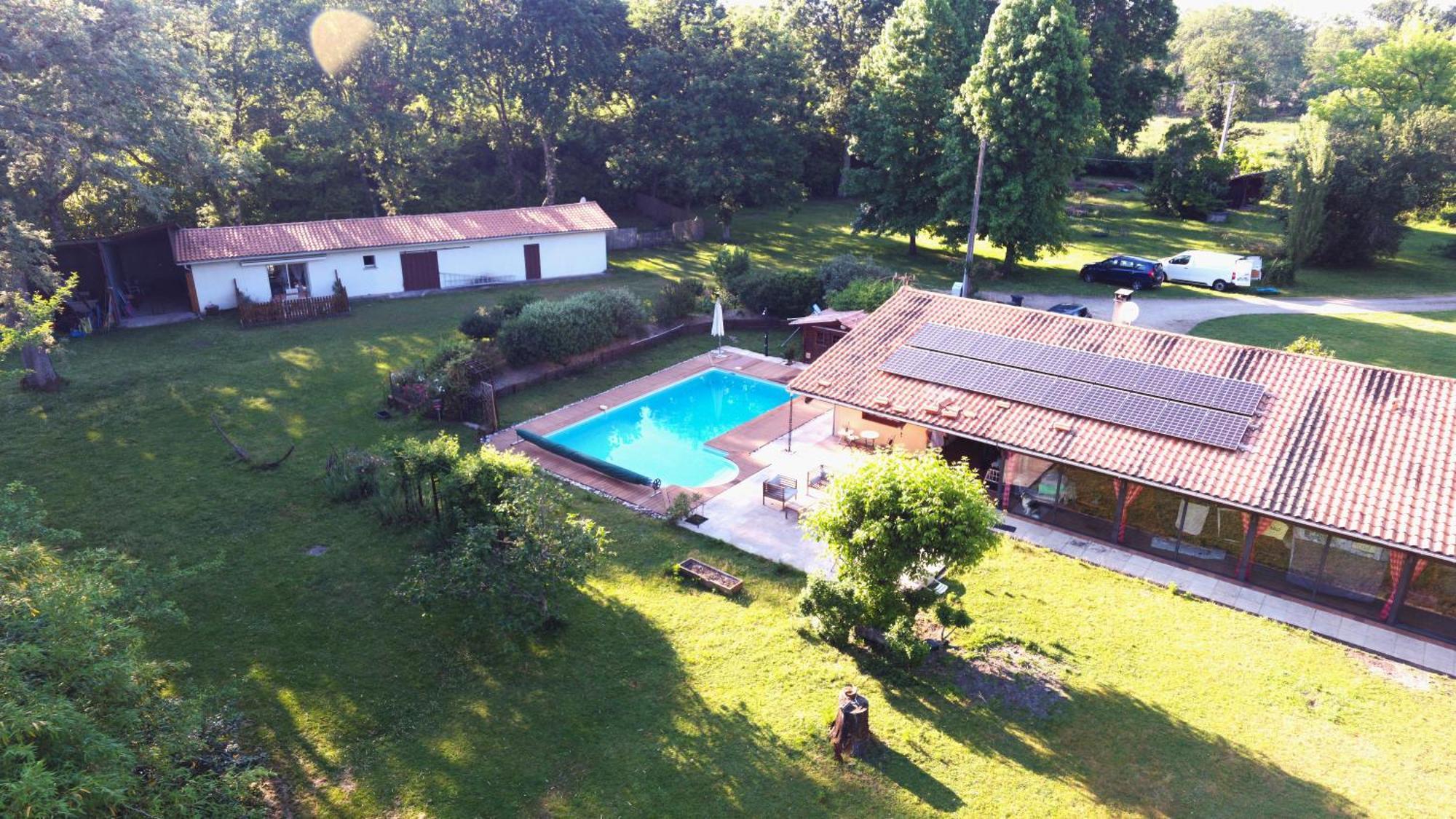 La Chambre Du Gaille Captieux Exterior foto